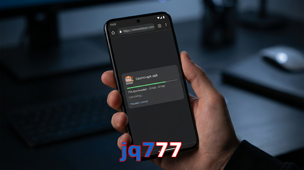 Main screen of Jq777 apk page for PK players