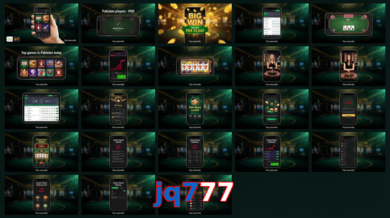 Main screen of Jq777 bet page for PK players