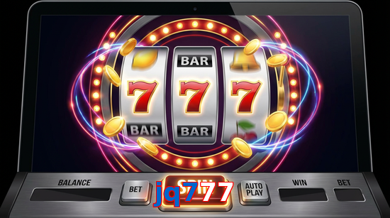 Main screen of Jq777 slots page for PK players